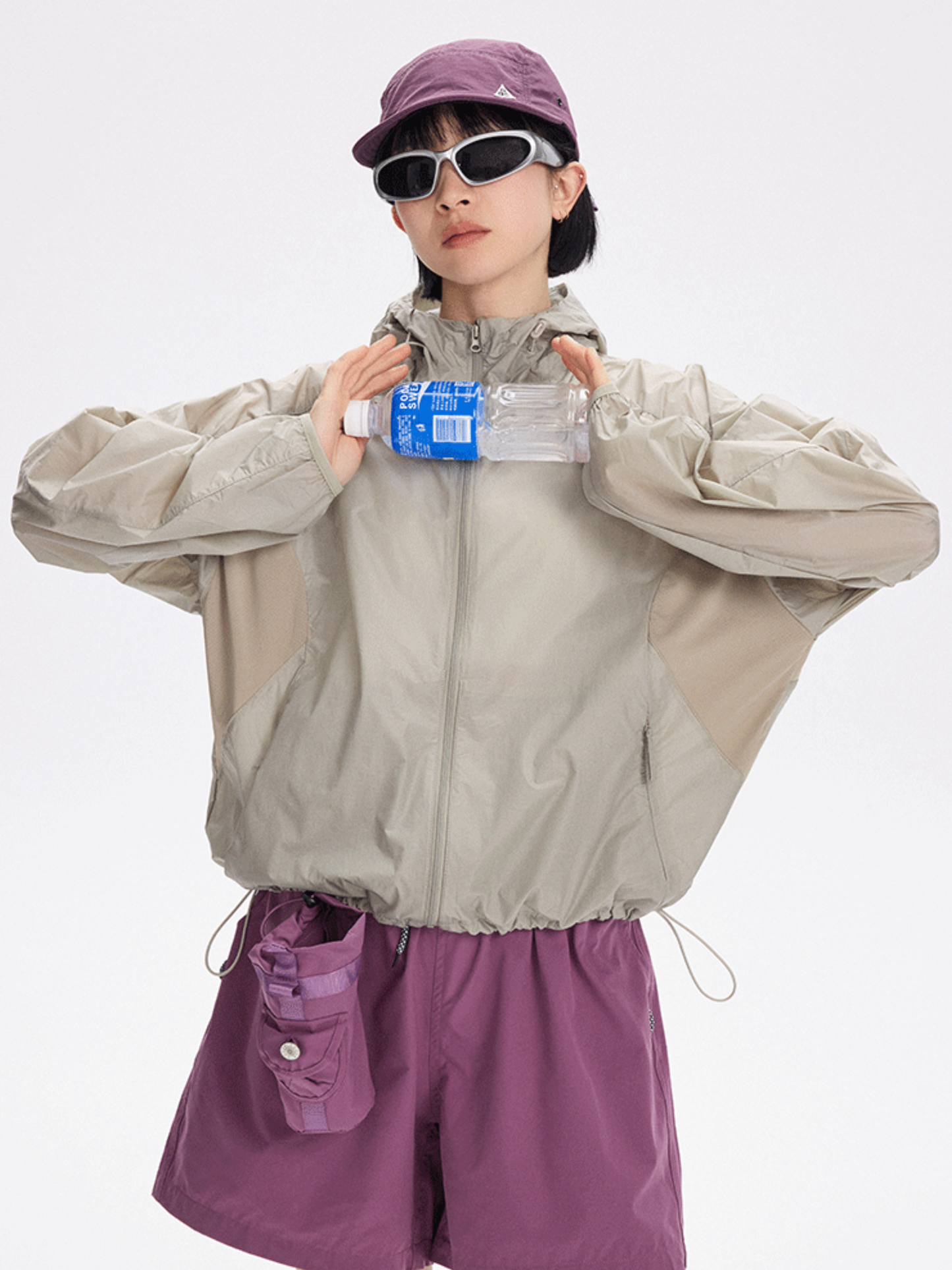 MesaCase – Unisex UPF50+ UV-beschermingsjack met mesh-inzetten