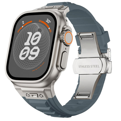 Pathfinder siliconen Apple Watch-bandje