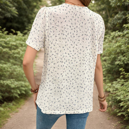 Blouse Décontractée Élégante
