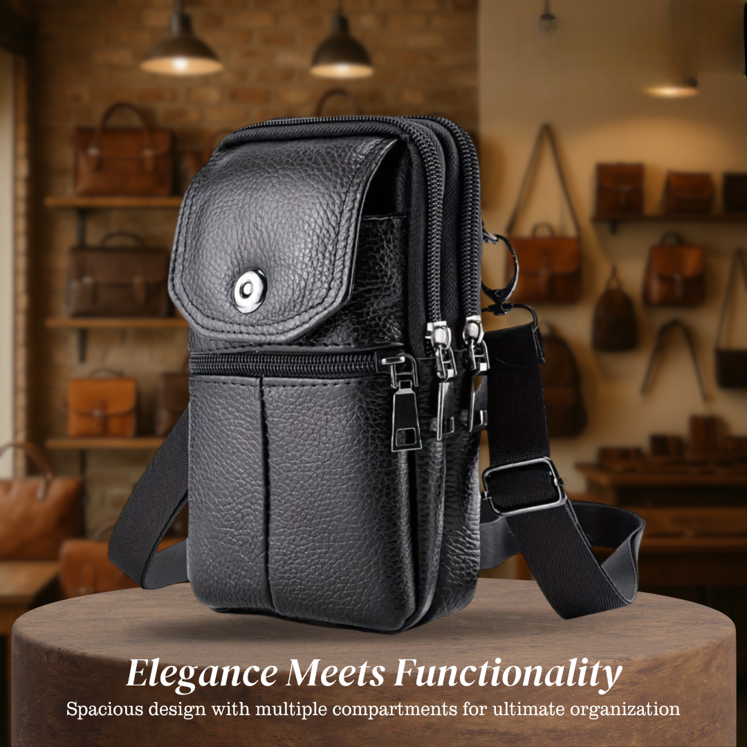 Andrew | Elegante Messenger-Umhängetasche mit moderner Funktionalität