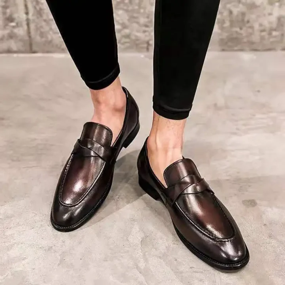 Chique leren loafers