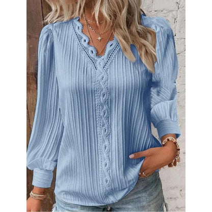 Camillia™ | Elegante Pintuck-Blouse