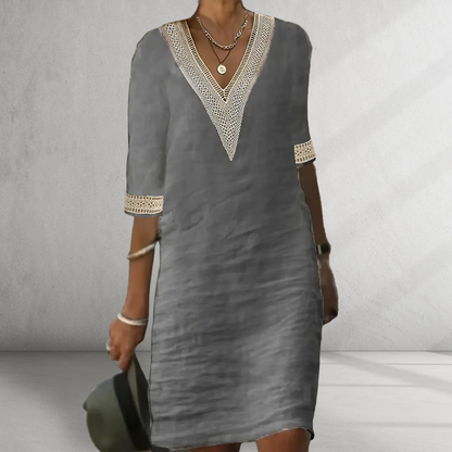 Loua - Elegant Summer Dress with Timeless Charm