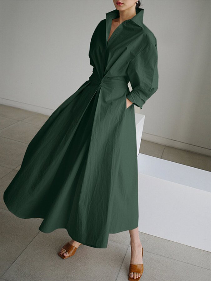 Clémence | Elegante Lange Jurk