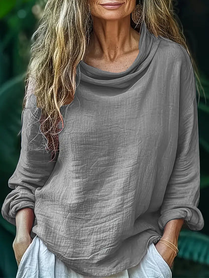 Hellen – Elegante Bluse mit langen Ärmeln