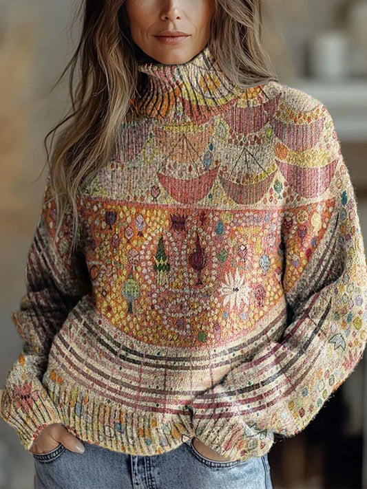 Elira – Autumn Glow Rollkragenpullover