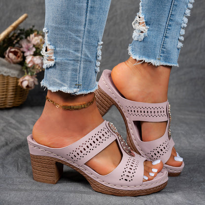 Nicoleta – Orthopedische Sandaal Met Zirkonia