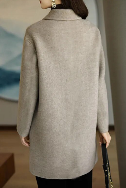 Elisa – Damen-Wollmantel für den Winter