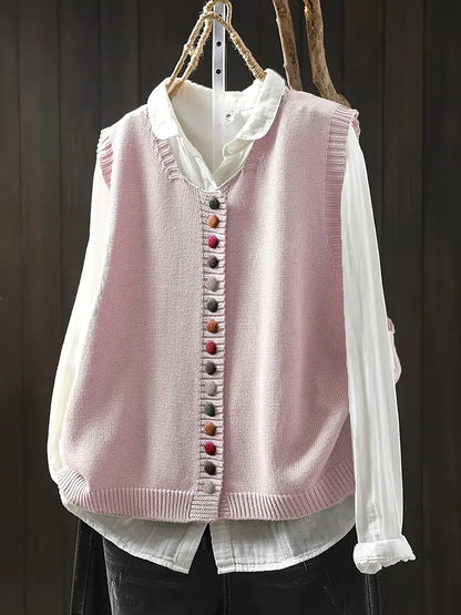 Ditte | Stijlvol casual gebreid vest