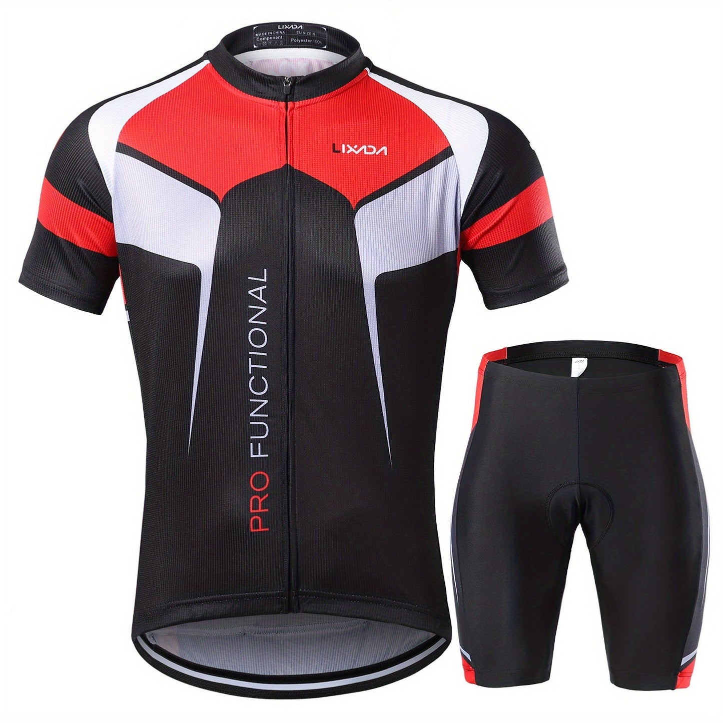 Herren-Radtrikot & Radhosen-Set