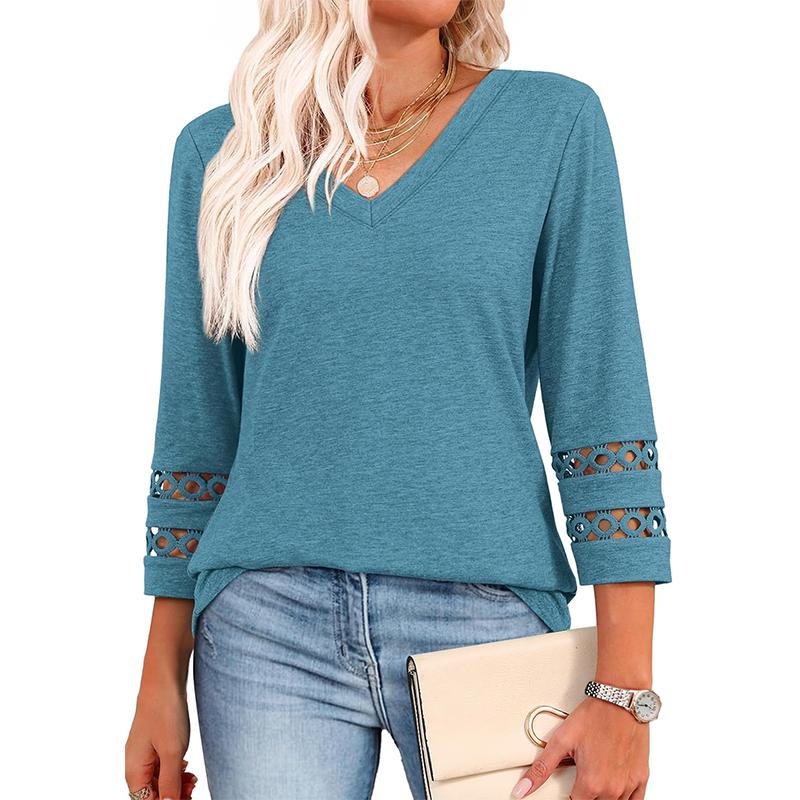 Senna™ –  Chic Casual V-Neck Summer Top