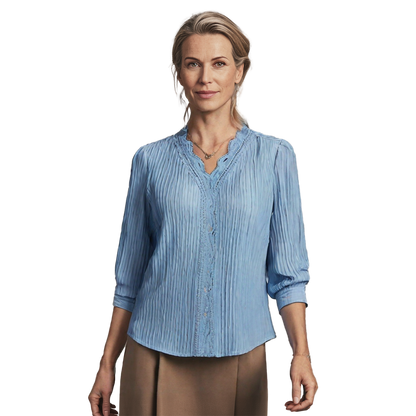 Josette | Blouse met Kanten Details