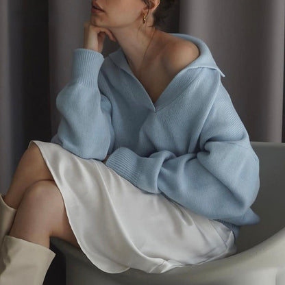 Zaynab V-hals sweater