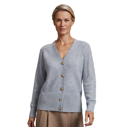 Géraldine | Vest met hartvormige knopen