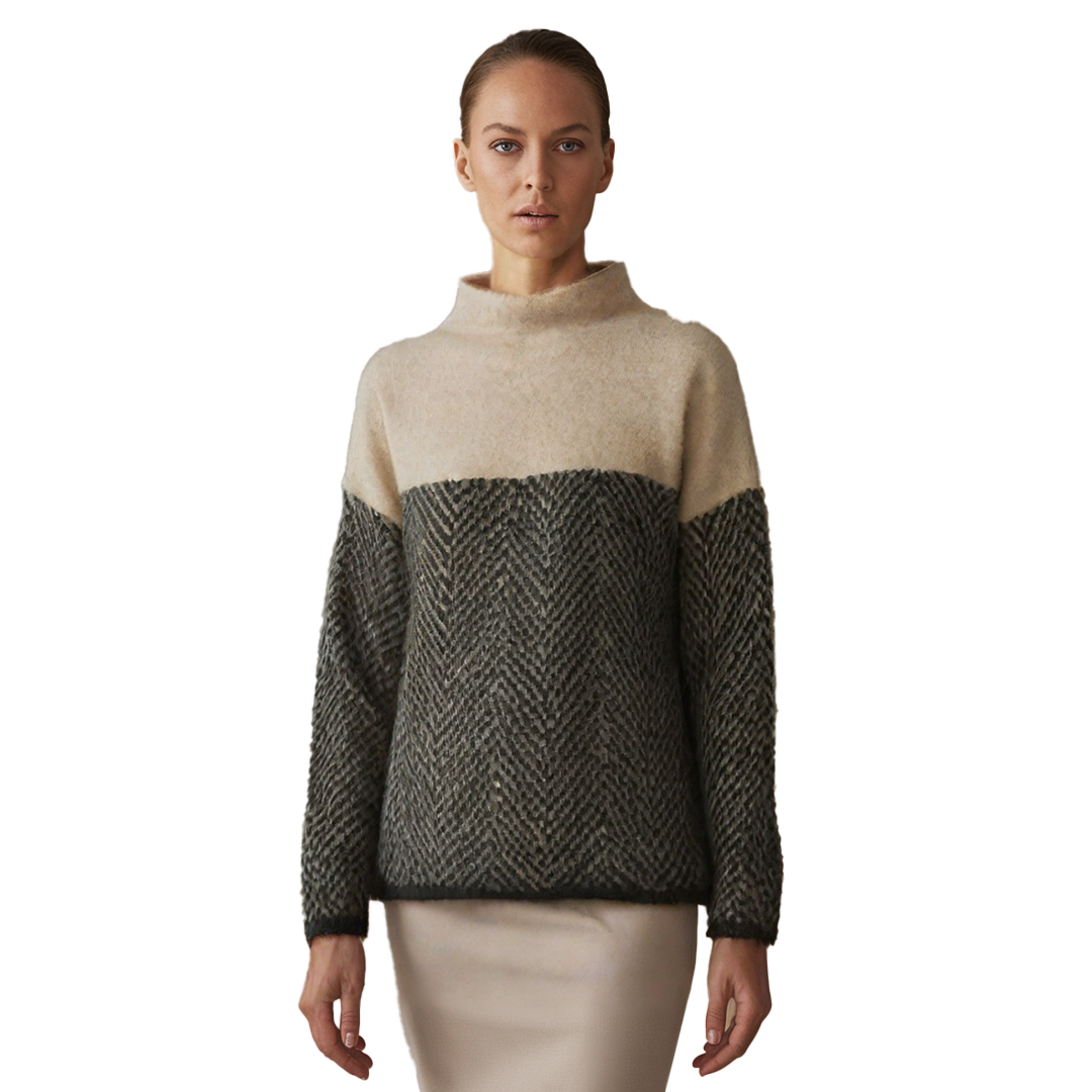 Léonie | Bequemer Rollkragenpullover