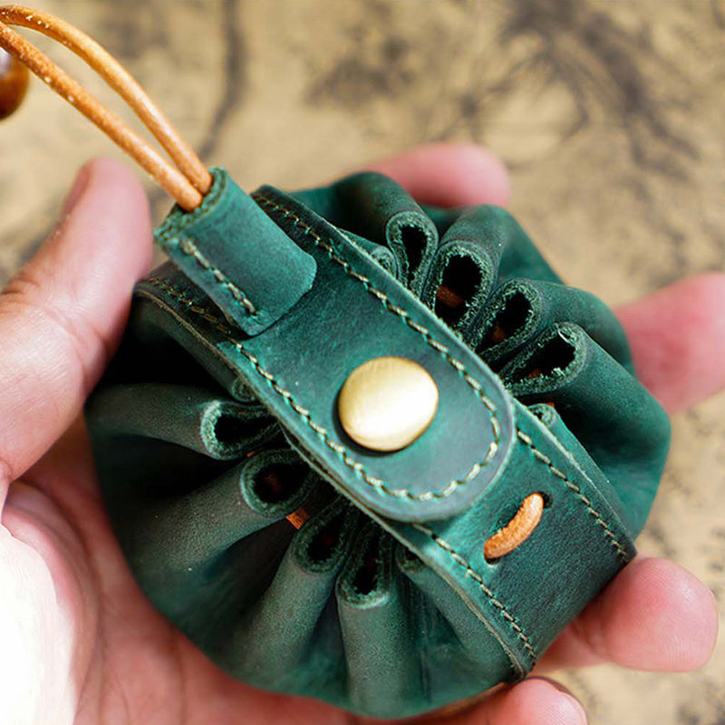 Vintage handgemaakte portemonnee