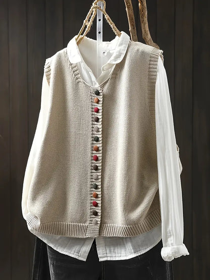 Ditte | Stijlvol casual gebreid vest