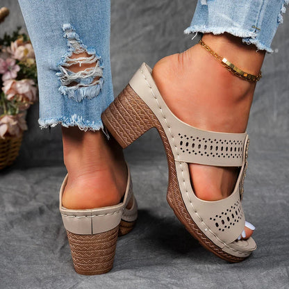 Nicoleta – Orthopedische Sandaal Met Zirkonia