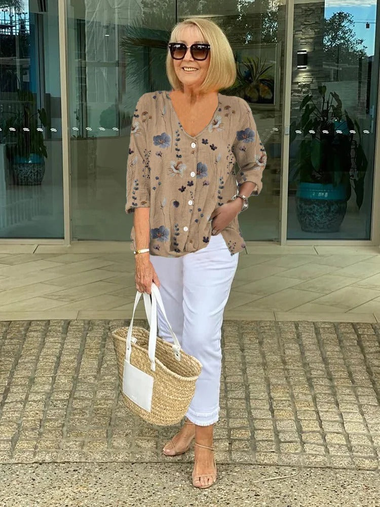 MARLENE | BLOES MET BLOEMEN EN KNOPEN