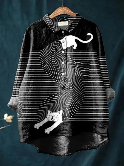 Coco | Katzenkunst-Shirt