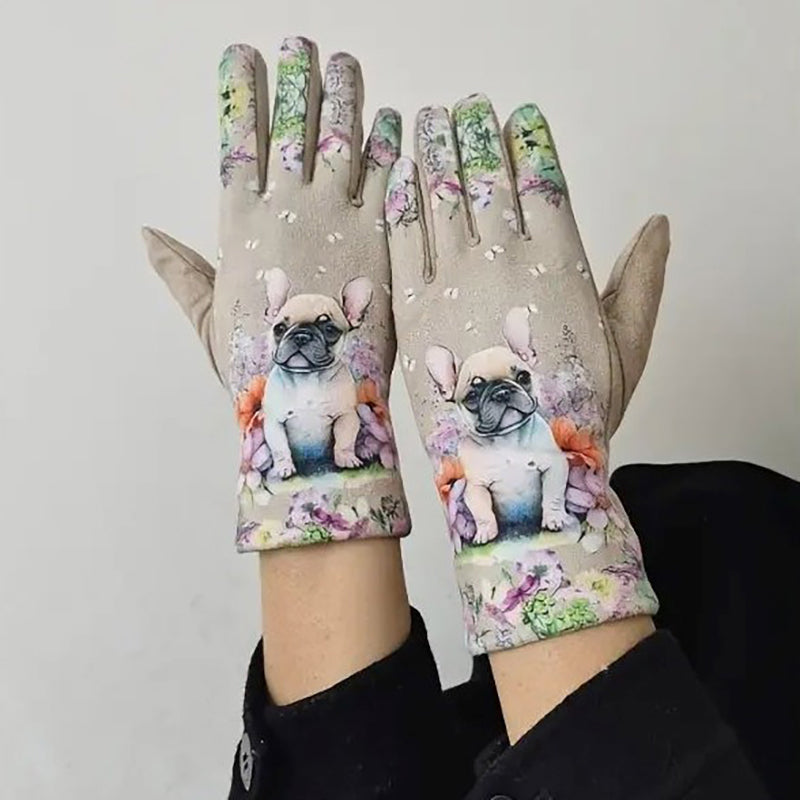 Gants Chauds De Dessin Animé