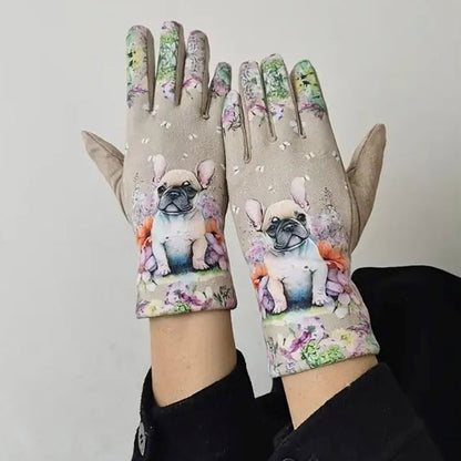 Gants Chauds De Dessin Animé