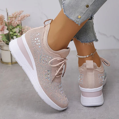 Isadora™ – Sparkling Orthopedic Sneakers for Effortless All-Day Comfort