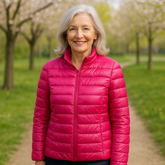 Ulla Lichtgewicht Jas | Roze