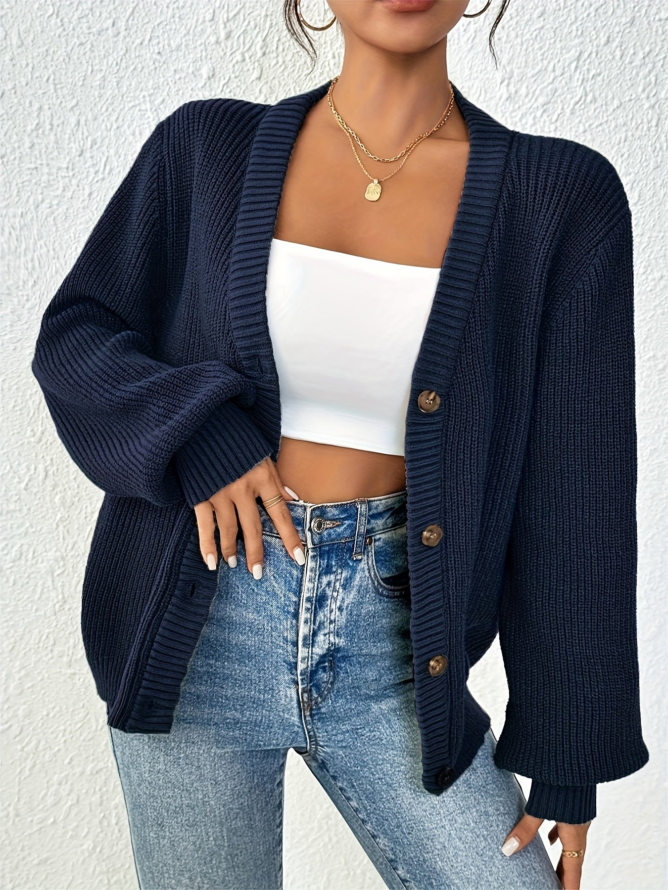 Astrid | Relaxed gebreid vest