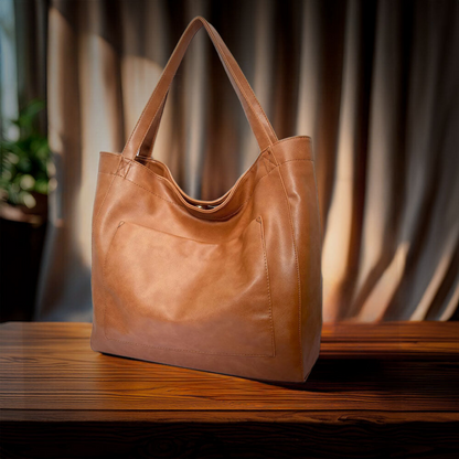 Ringelblume | Prachtige Luxe Schoudertas Van Zacht Materiaal