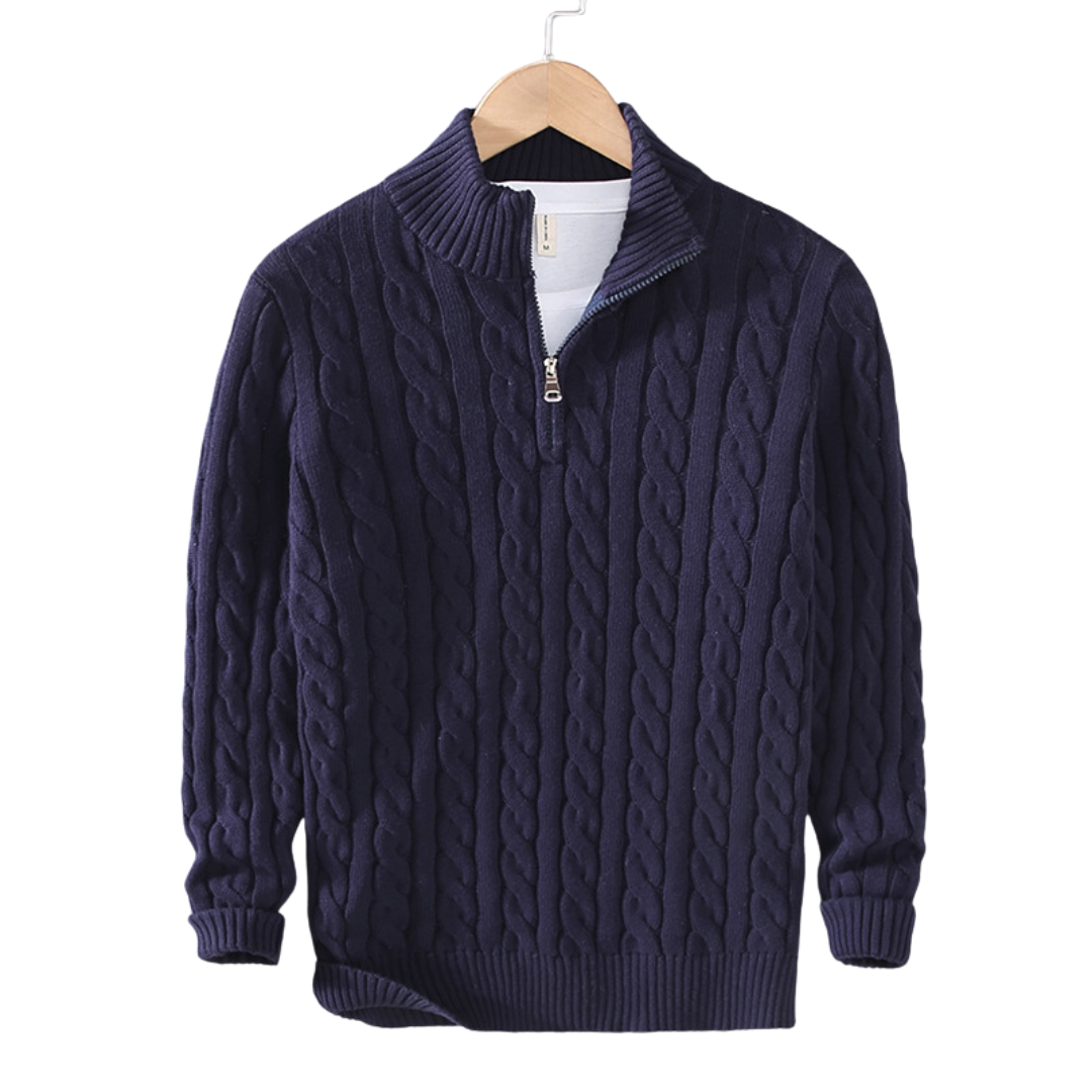 Adrián – Half-Zip-Pullover
