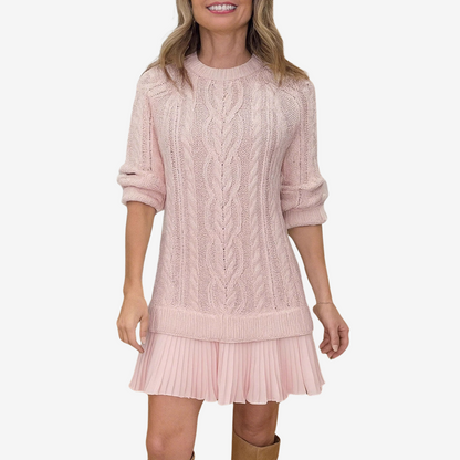 Giselle™ – Kuscheliger Strickmantel mit elegantem Design