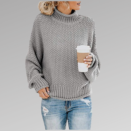 Mette | Klassisches Strick-Sweatshirt