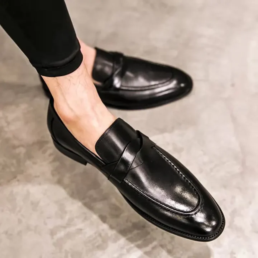Chique leren loafers