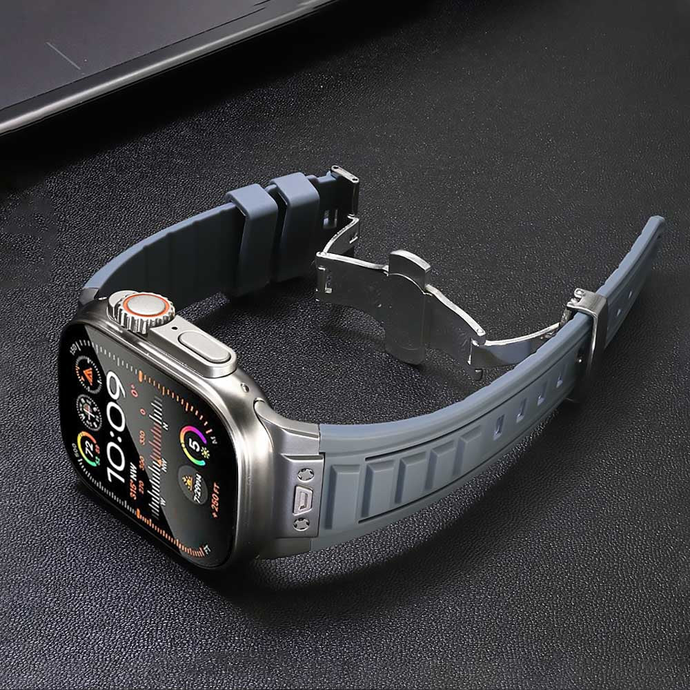 Pathfinder siliconen Apple Watch-bandje