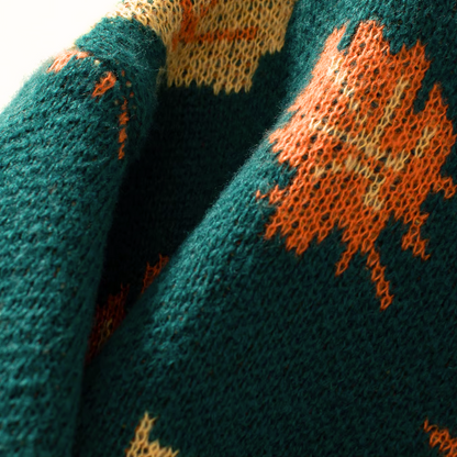 Autumn-Leaf-Strickpullover