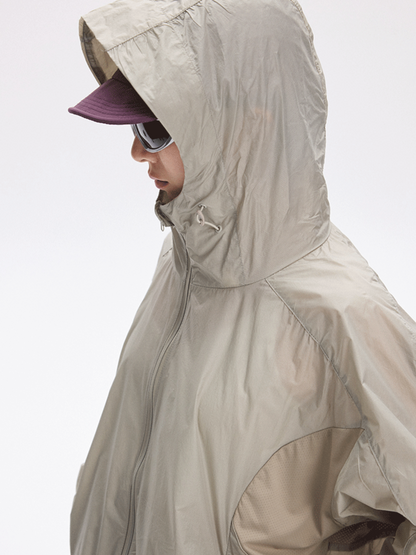 MesaCase – Unisex UPF50+ UV-beschermingsjack met mesh-inzetten