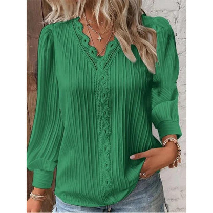 Camillia™ | Elegante Pintuck-Blouse