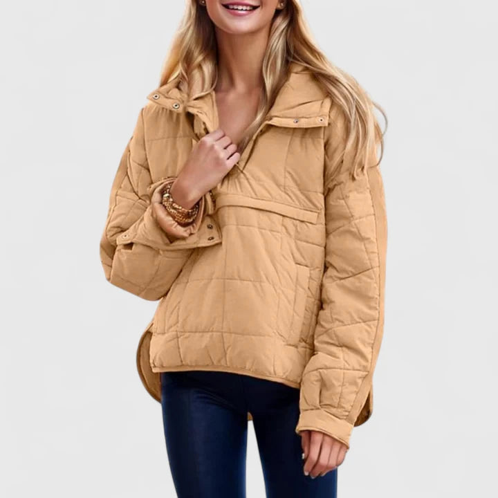 Farell™ – Oversized Hooded Pullover Jacket