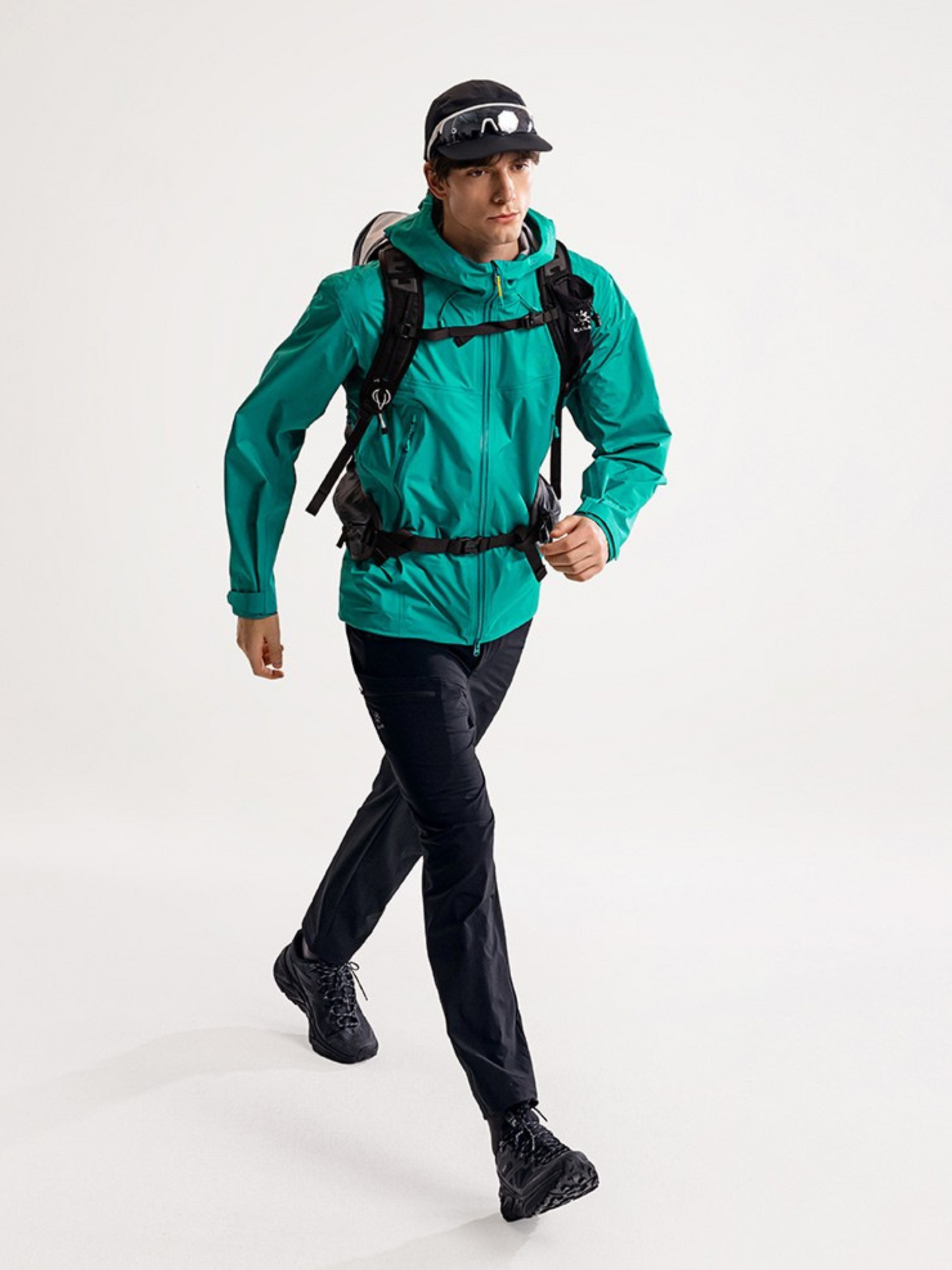 GONGGAR - Unisex Hardshell Jack met Capuchon