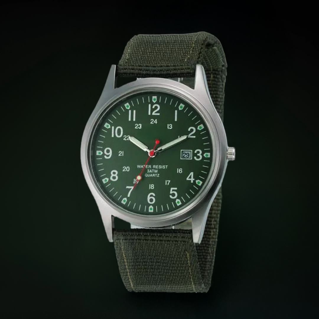 Casual horloge met band™ - Militaire-geïnspireerd horloge voor elke dag