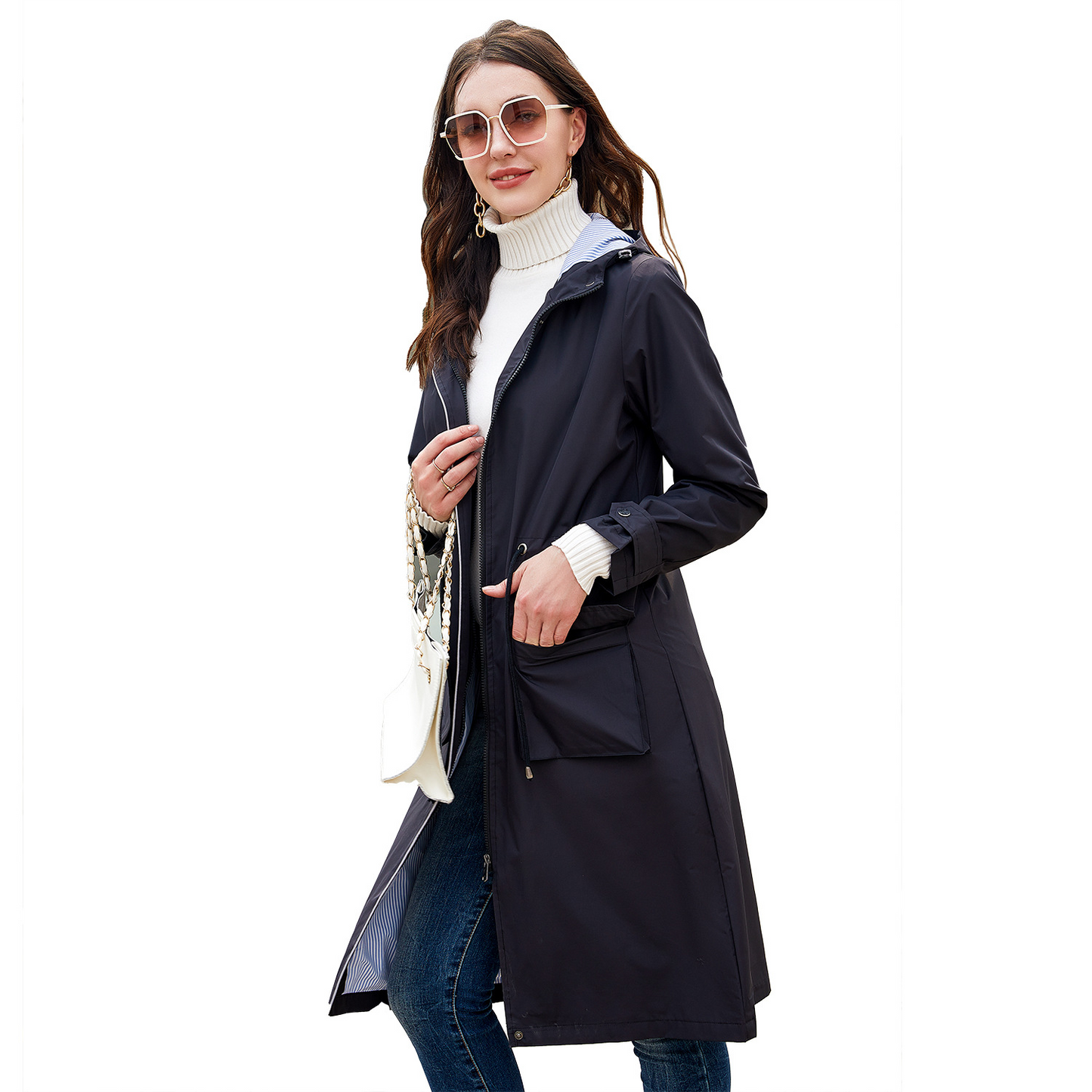 Bethany - Stijlvolle, waterafstotende trenchcoat