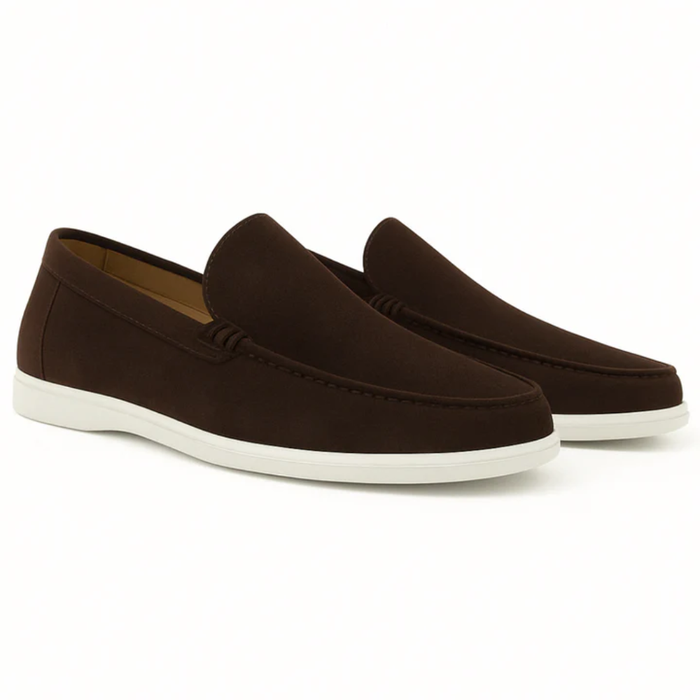 Casual suède loafers