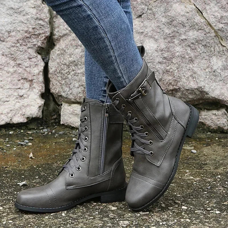 Erika | Orthopädische Lederstiefel