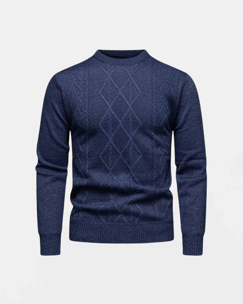 Diamant-Strickpullover