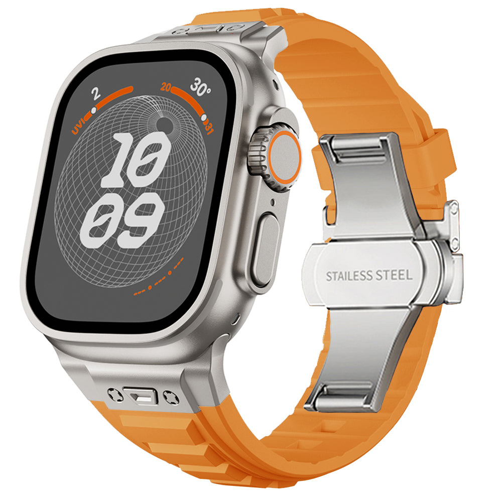 Pathfinder siliconen Apple Watch-bandje