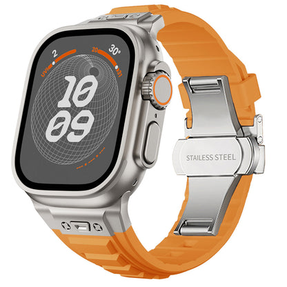 Pathfinder siliconen Apple Watch-bandje
