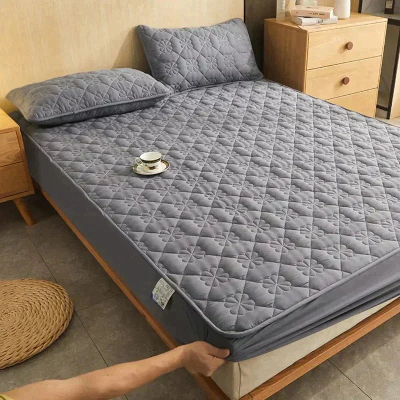 Dream Haven – Weiches Spannbettlaken + 2 Kissenbezüge