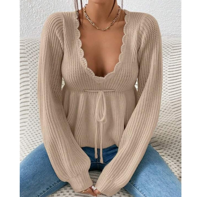 Evaline Knit Top