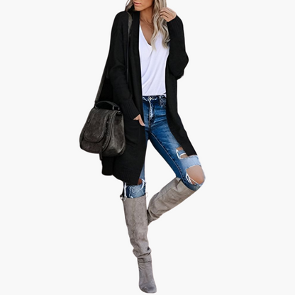 Holly | Casual gebreid vest met zakken